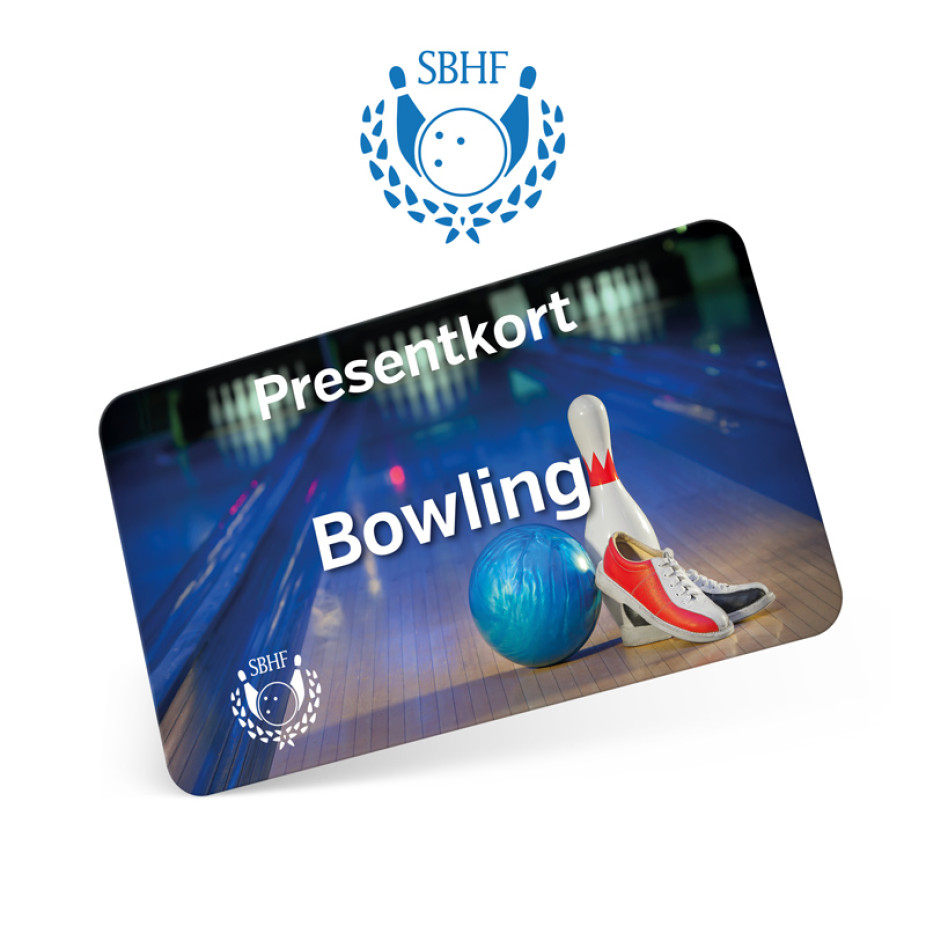 SBHF Bowling presentkort